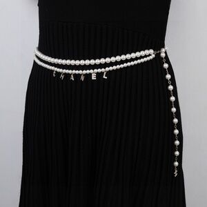 Chanel Dual‑Wear Pearl Waist Chain / Necklace